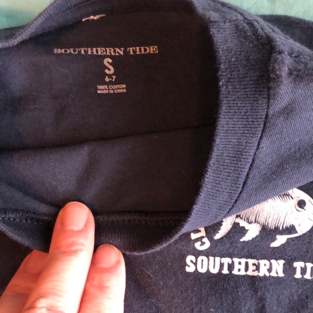 Boys Southern Tide Christmas shirt w/ Halloween tee for free - Picture 6 of 7